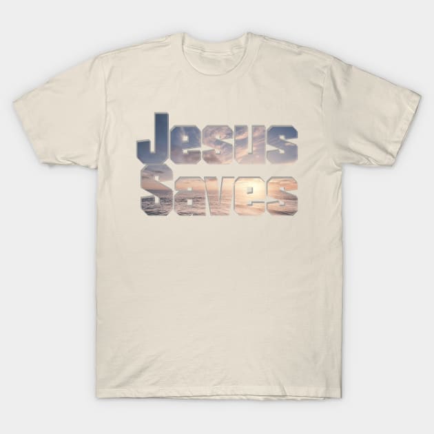 Jesus Saves T-Shirt by afternoontees